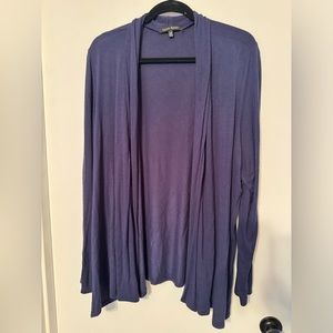 Lynn Ryan blue light weight cardigan size 3X